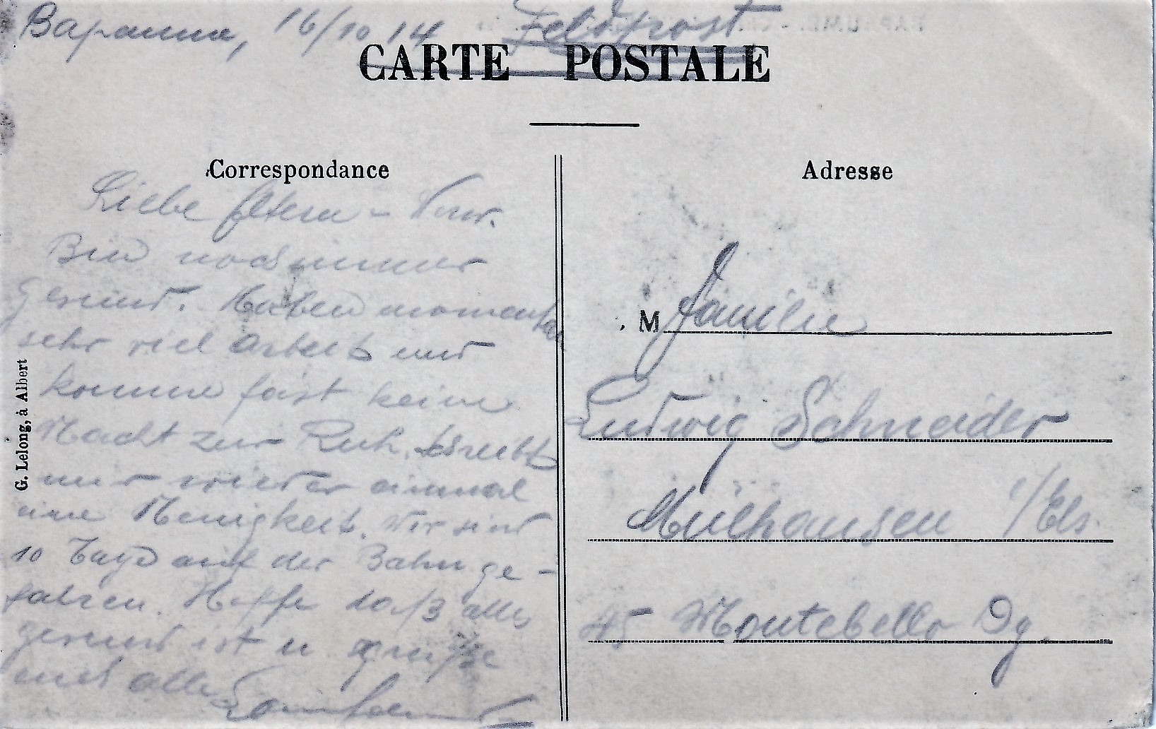 1914.10.16 B Bapaume