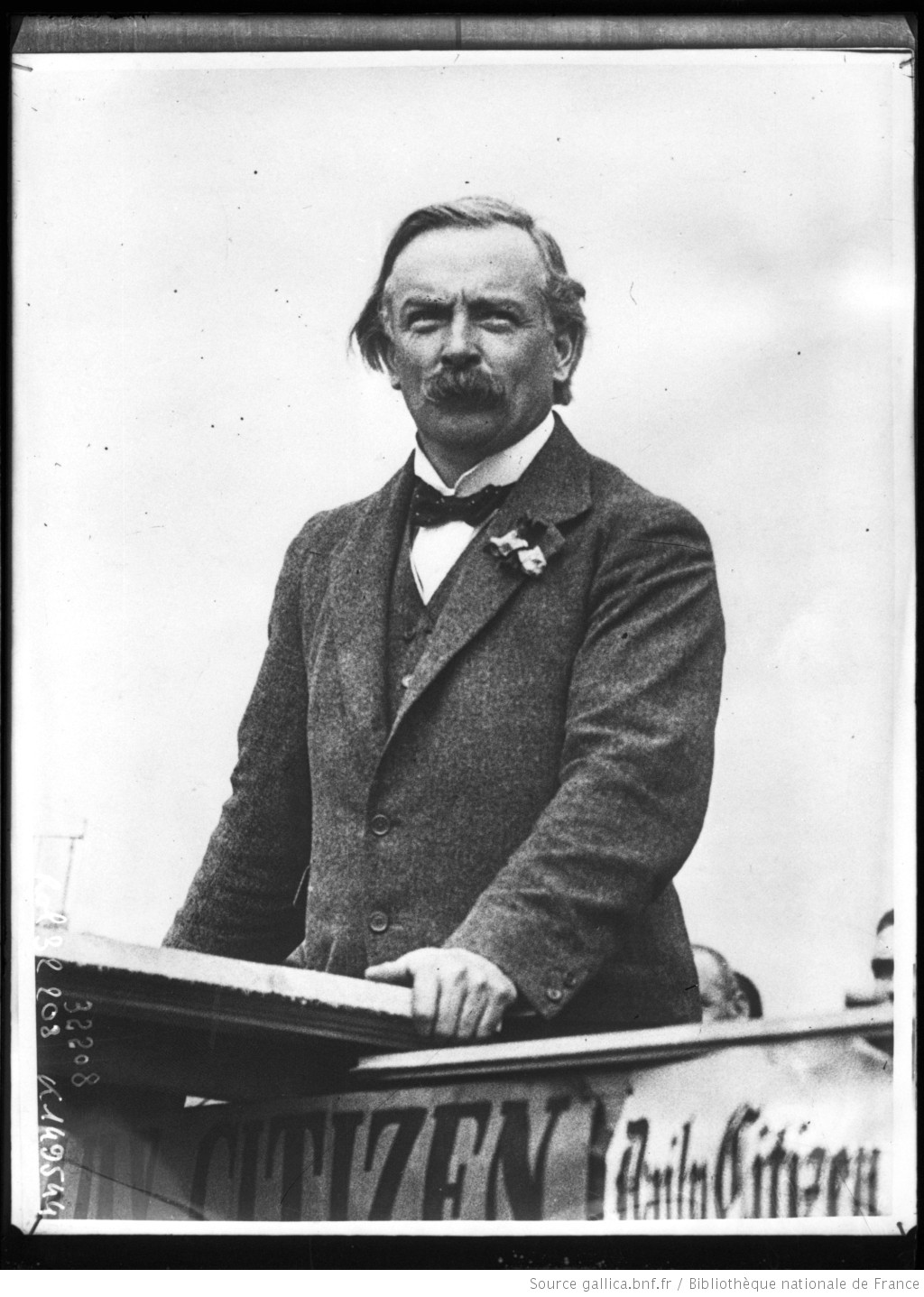 1914 : Discours de David Lloyd George au Queen&rsquo;s Hall de&nbsp;Londres