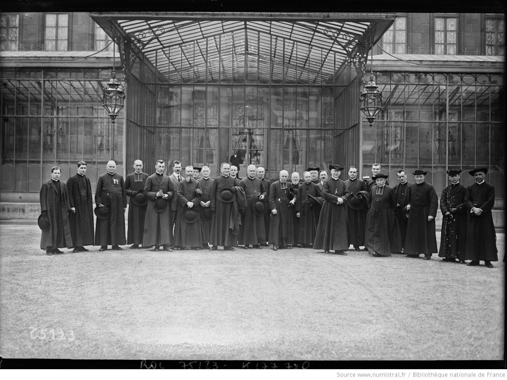 1922 : Prêtres alsaciens à&nbsp;Paris