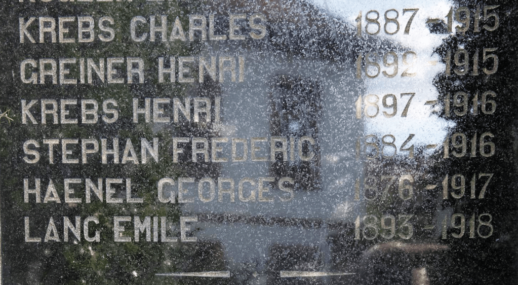 1918 : In&nbsp;memoriam