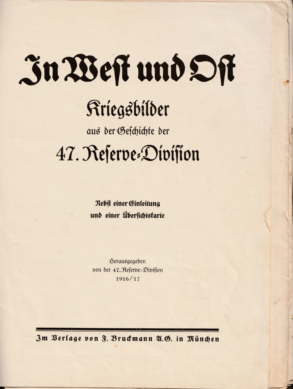 1914/18 : 47 Reserve/Division