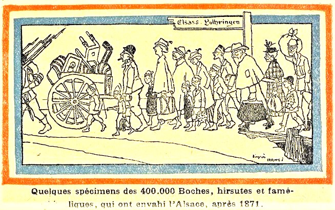 400 000 Boches faméliques ont envahi l&rsquo;Alsace&nbsp;(Hansi)