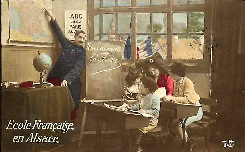 1914/18 : Costumes alsaciens et&nbsp;propagande