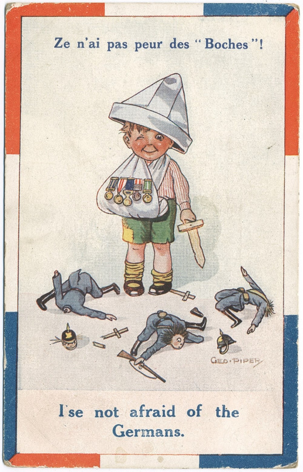 1914/18 : Propagande&nbsp;antigermanique