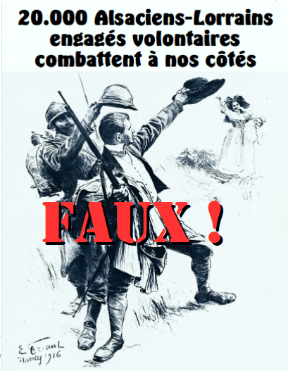 1914/18 : Le mythe des Alsaciens-Lorrains, engagés volontaires dans l’armée&nbsp;française